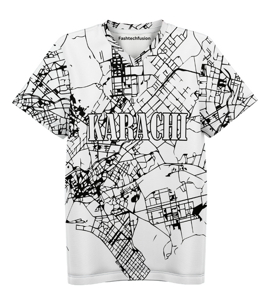 Karachi Map Jersey