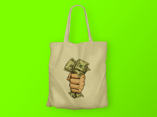 Cash in hand Bag