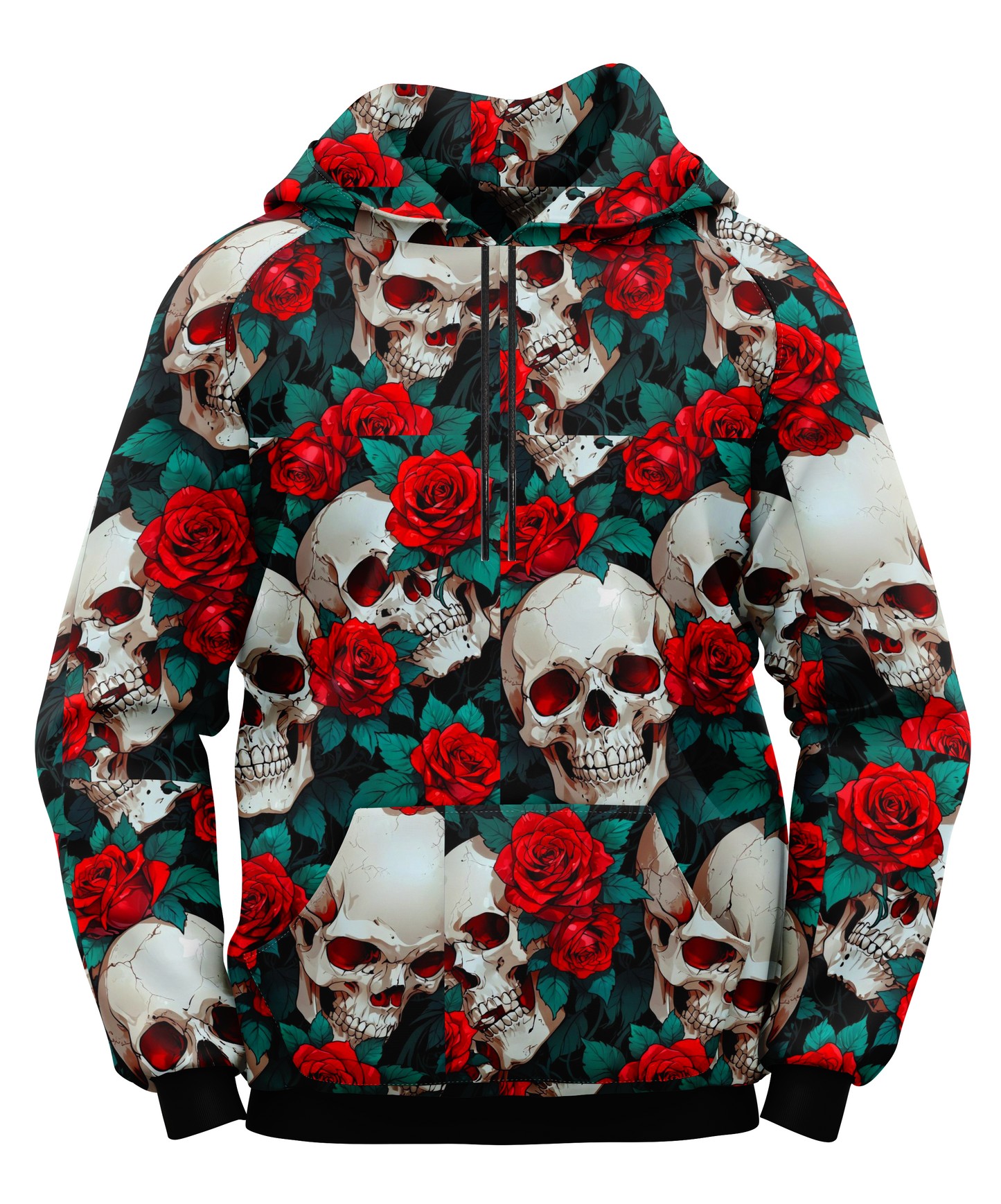 Skull & Roses Hoodie