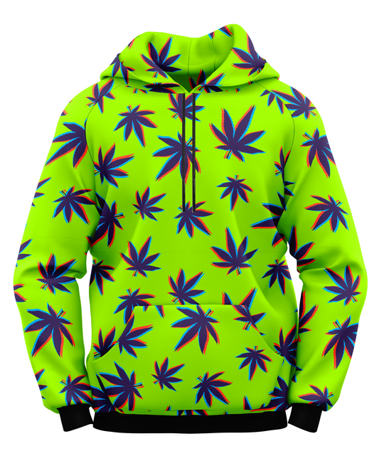 Neon Leafs Hoodie