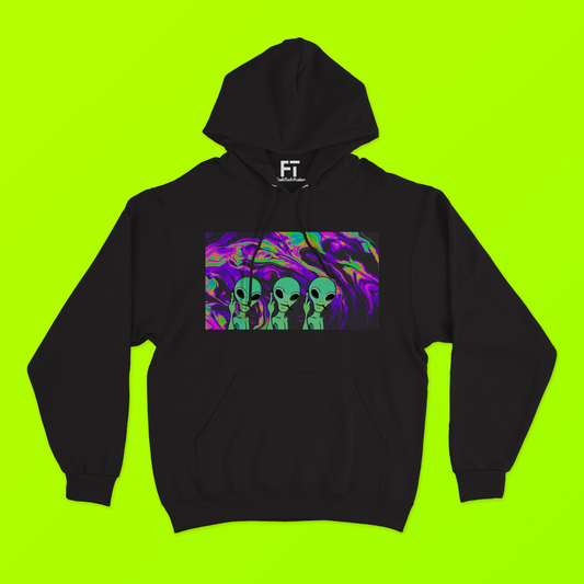 Holographic Alien Hoodie