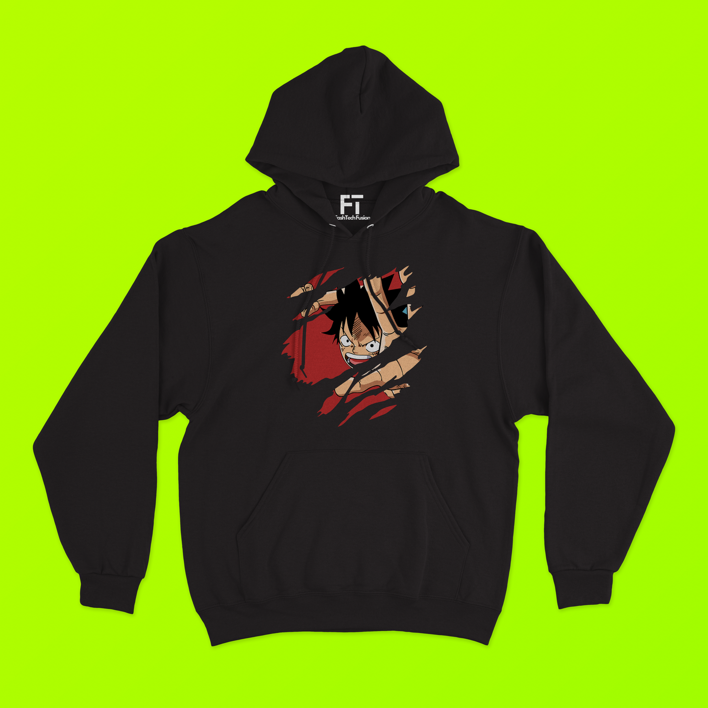 Red Luffy Hoodie