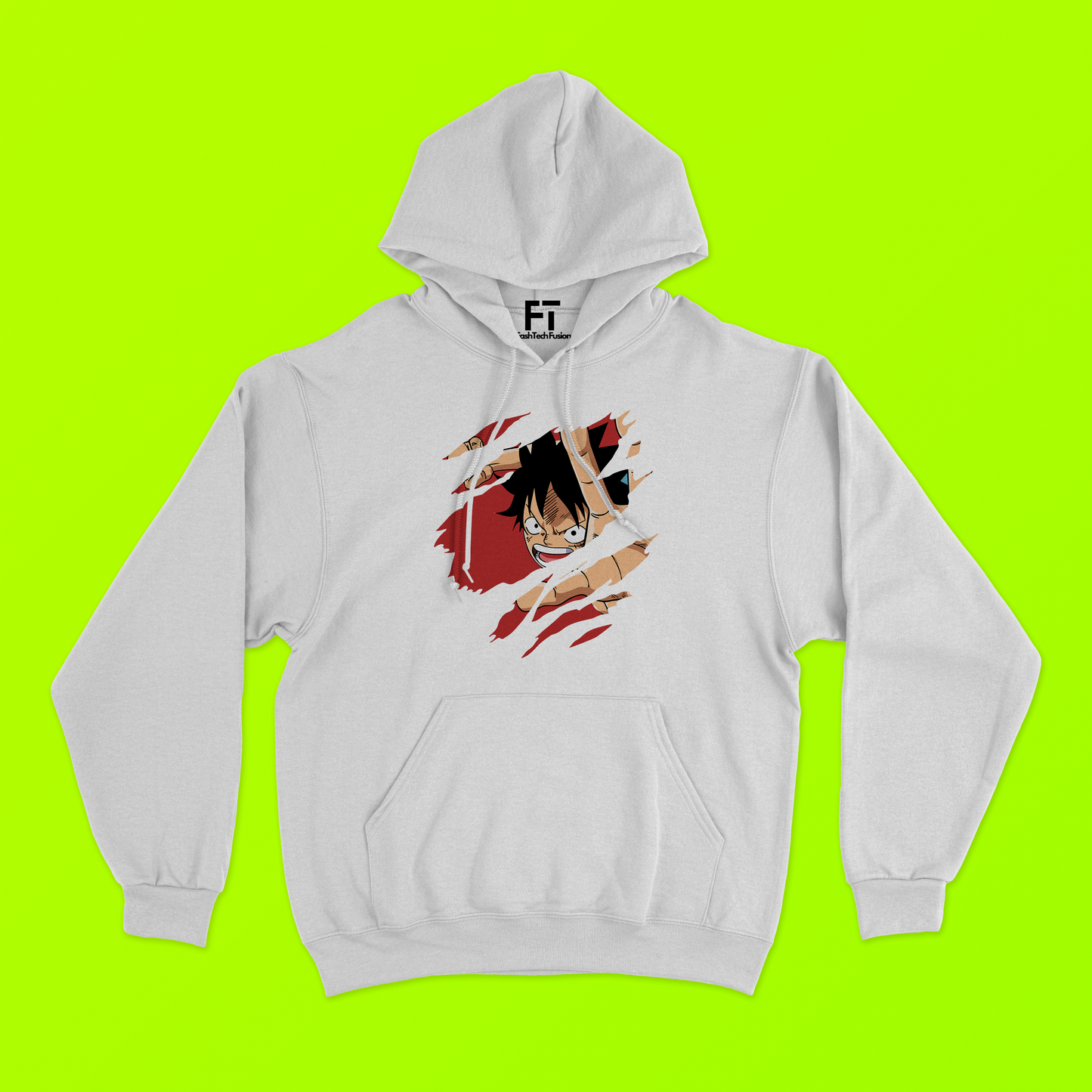 Red Luffy Hoodie