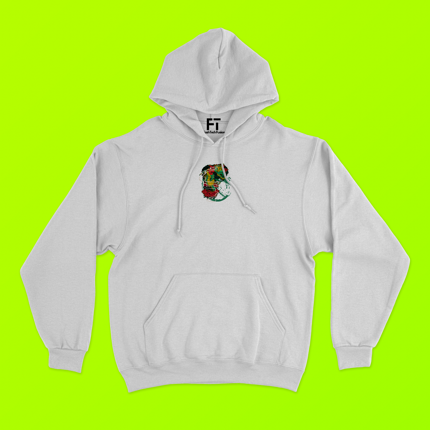 Dragon White Hoodie