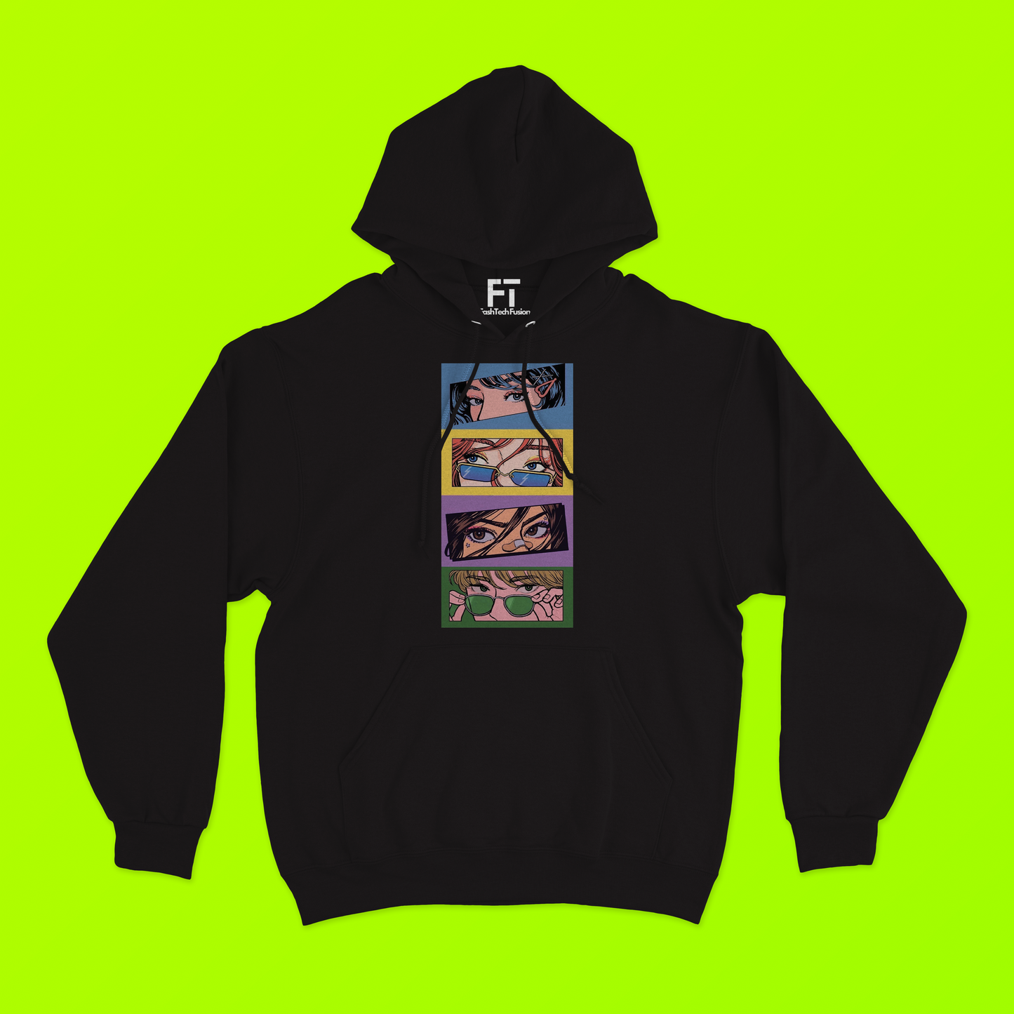 Anime Side Eye Hoodie