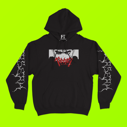 Berserk Manga Hoodie with Sleeves