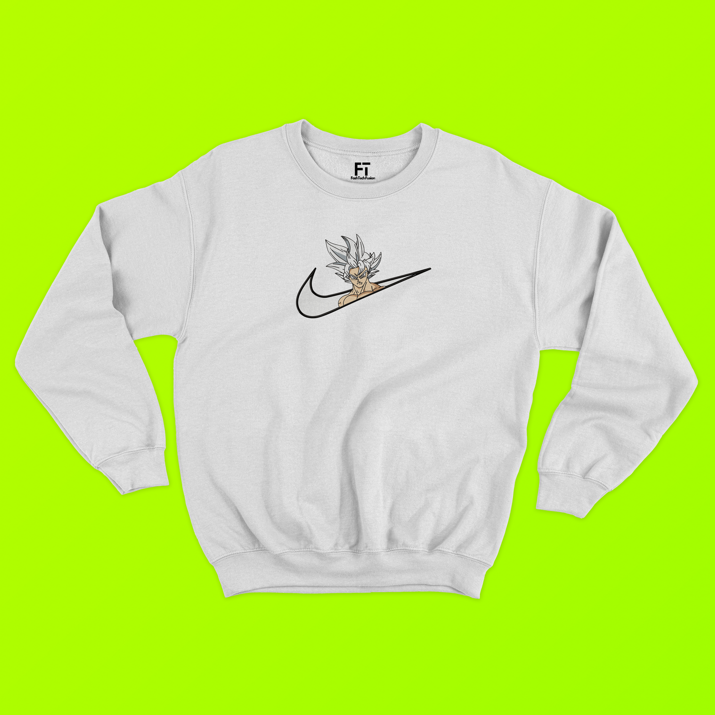 Goku White Nike Sweatshirt