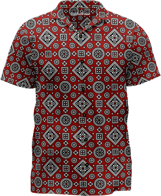 Ajrak Design Shirt