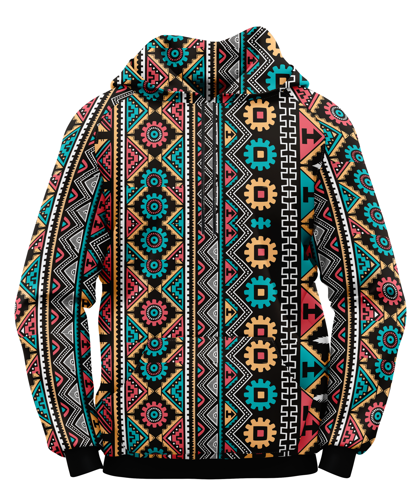 Colorful Aztec Hoodie