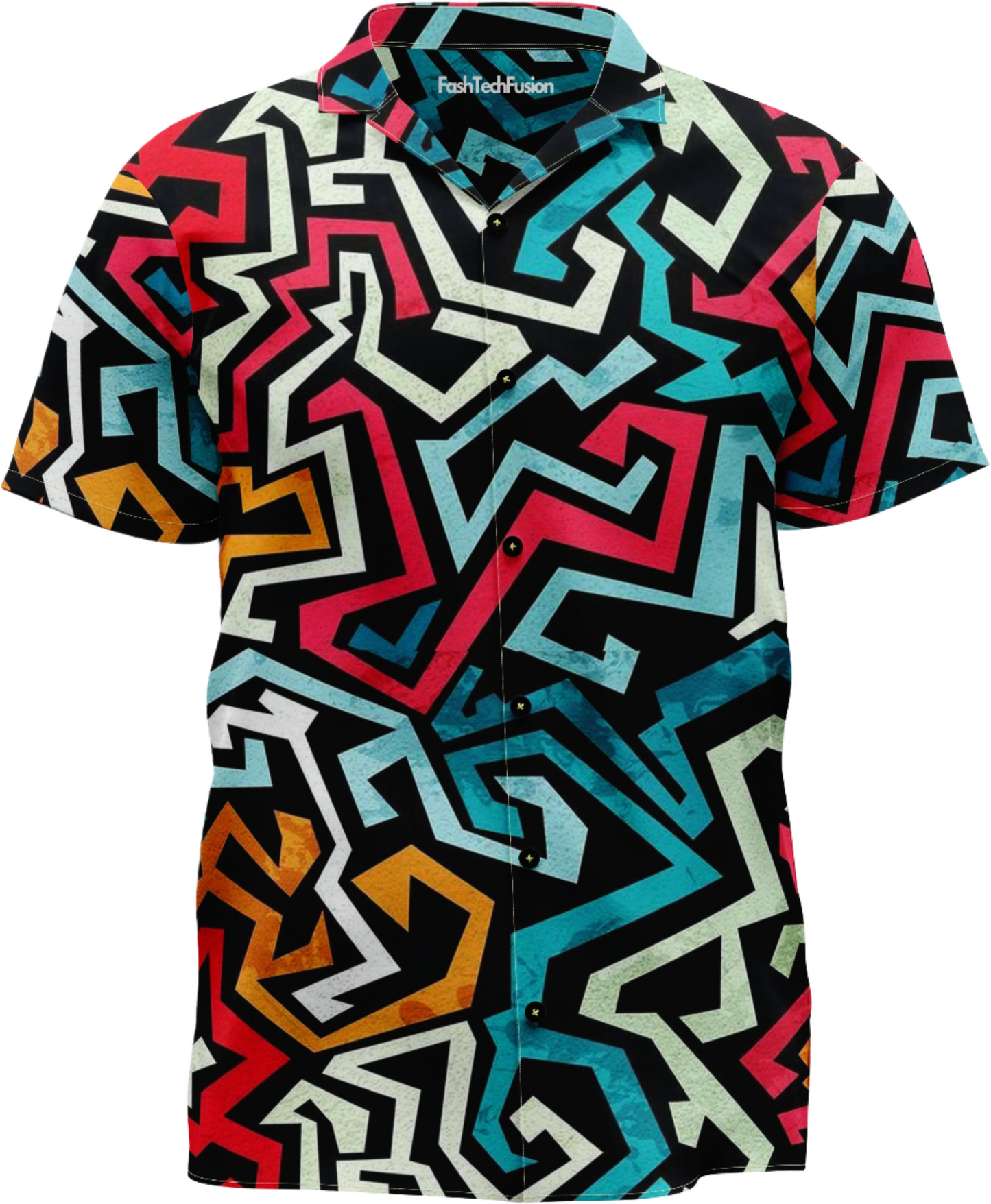 Sporty Pattern Shirt