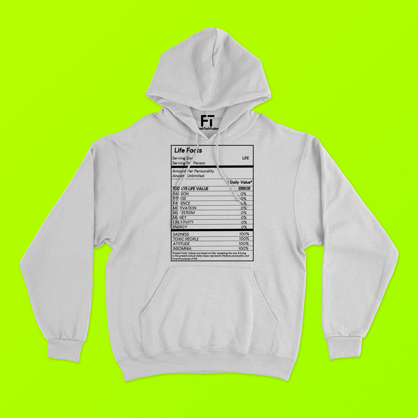 Life Facts Hoodie