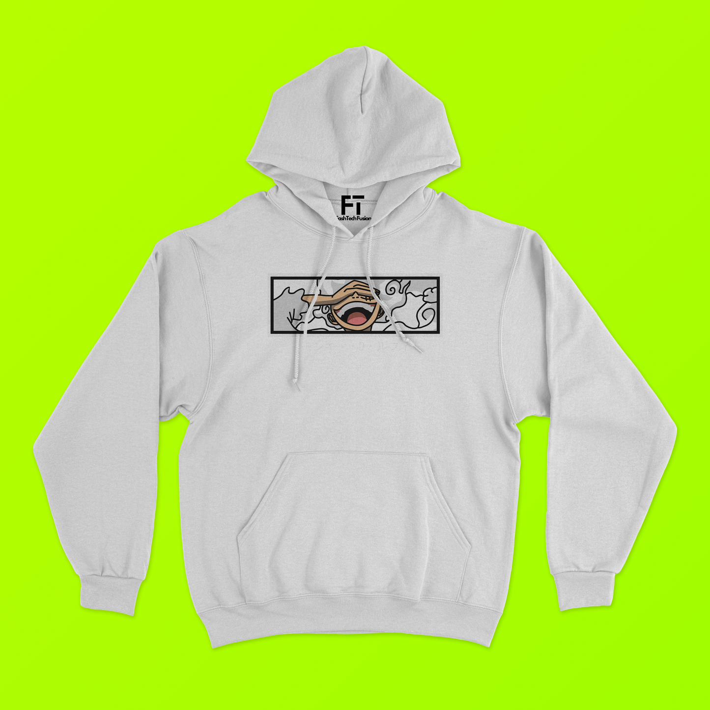 Luffy White Hoodie