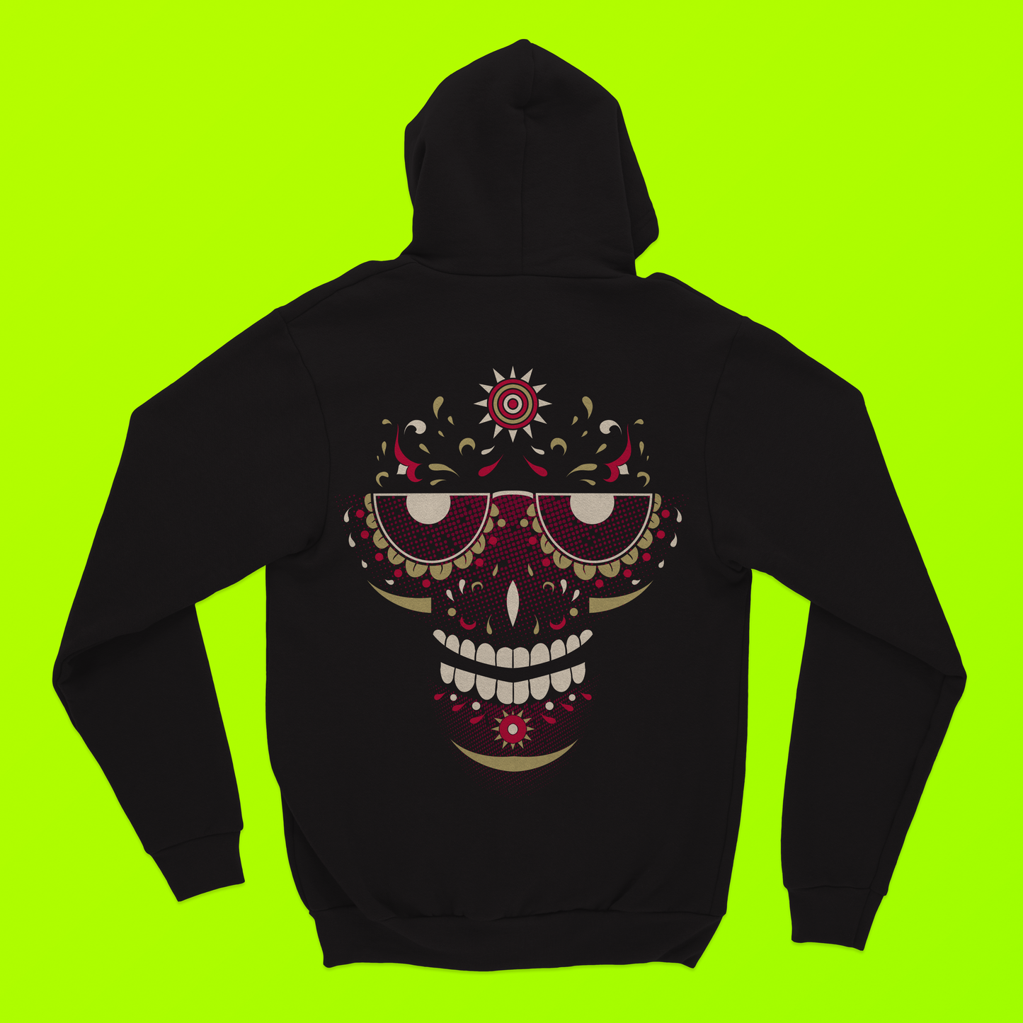 Mask Black Hoodie