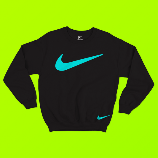 Nike Cyan Sweatshirt