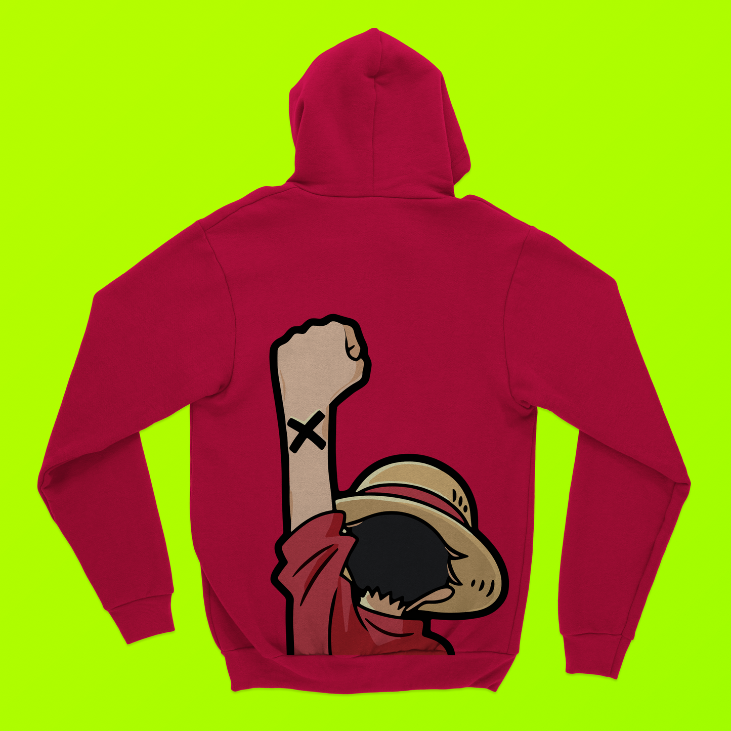 Luffy Style Hoodie