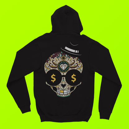 Skull Black Hoodie