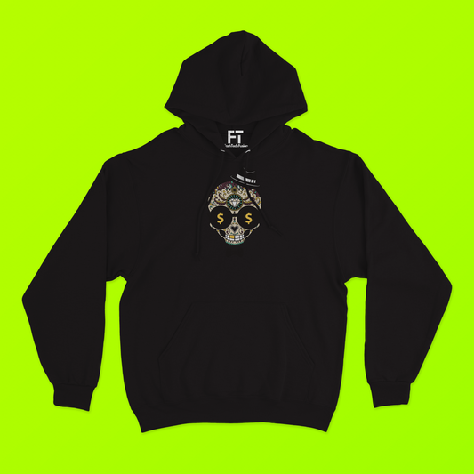 Skull Black Hoodie