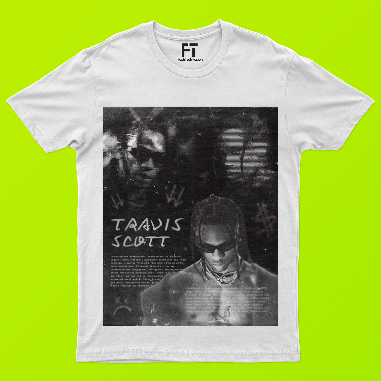 Travis B/W T-Shirt