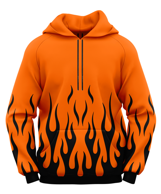 Black Flame Hoodie